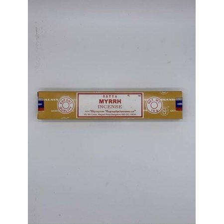 Satya Sai Baba Myrrh Incense Sticks 15 Gram Box