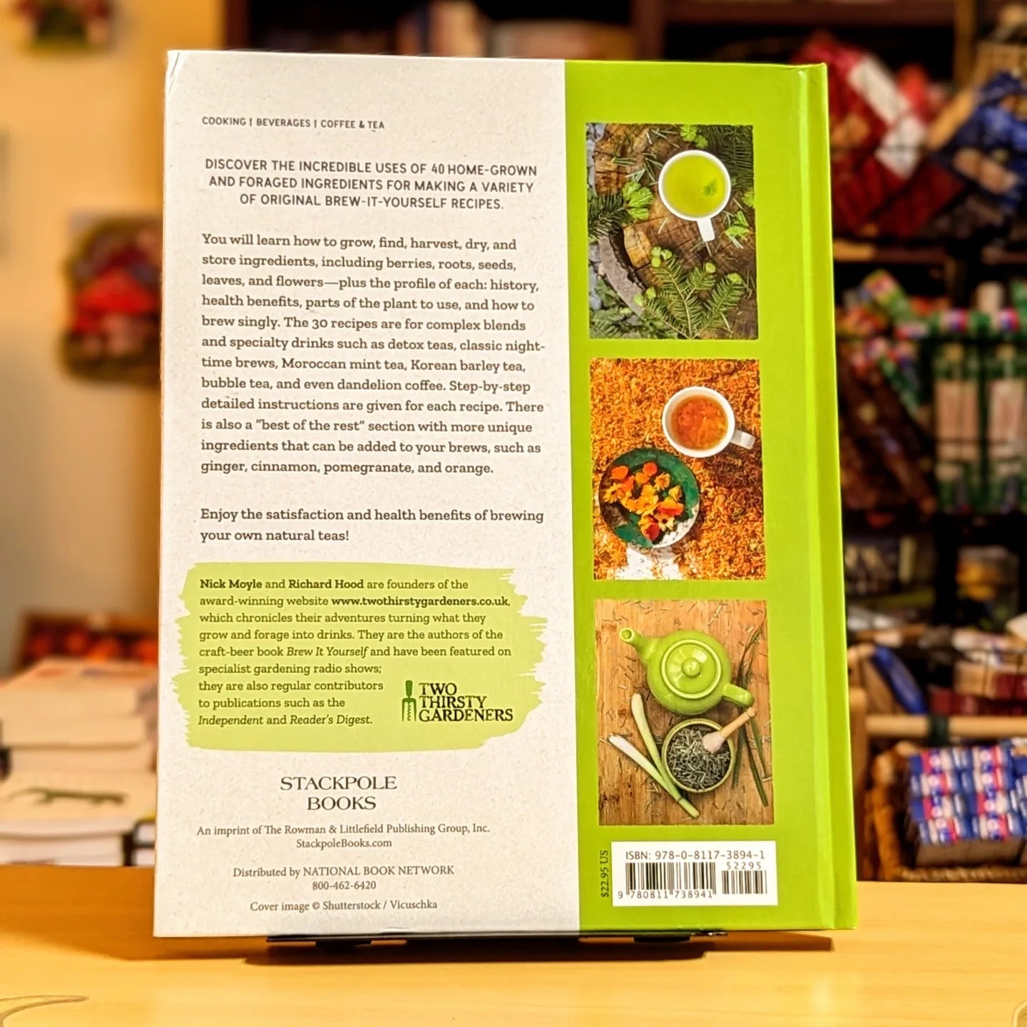 Wild Tea: Grow, gather, brew & blend 40 ingredients & 30 recipes for healthful herbal teas