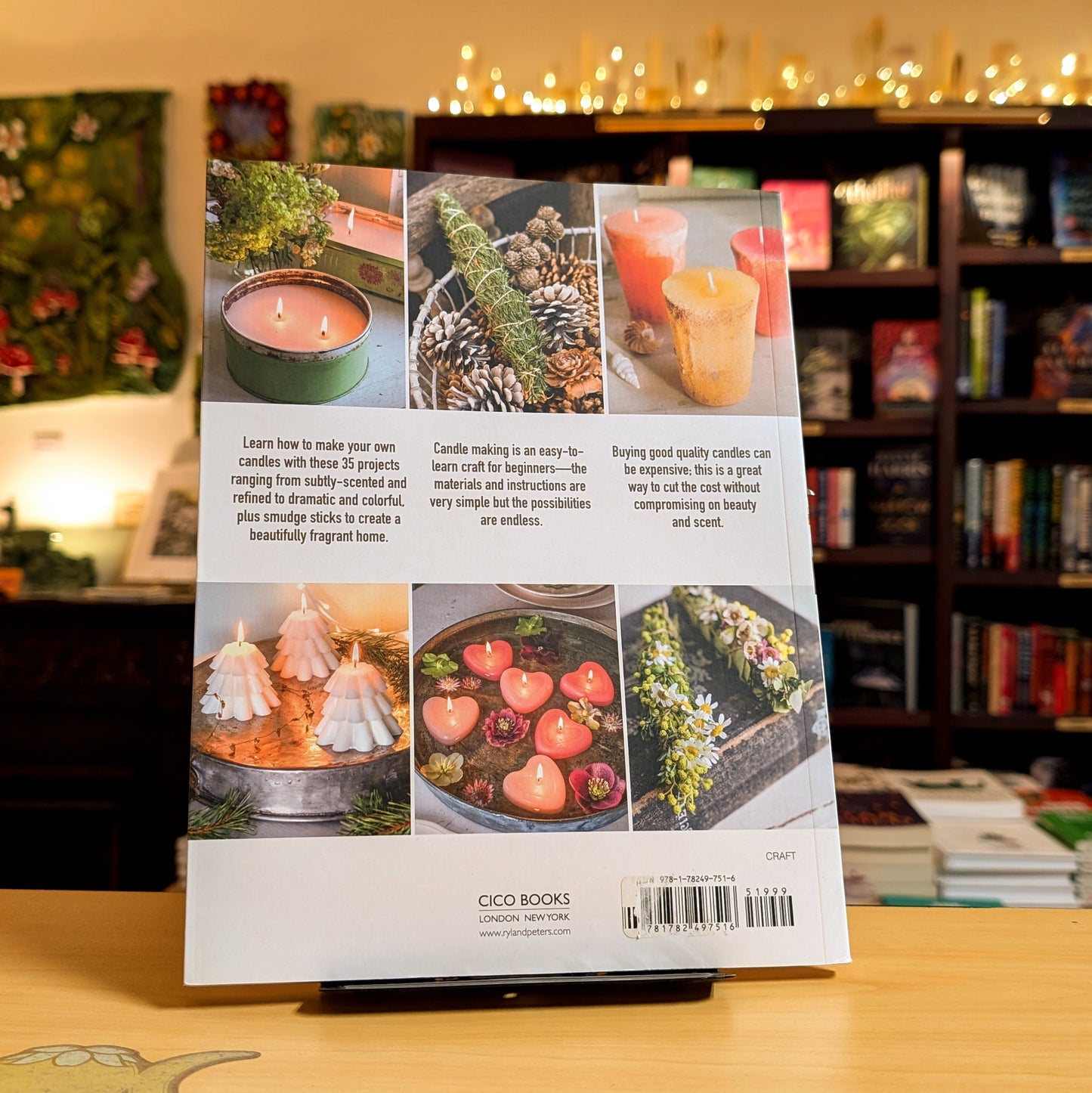 Handmade Candles and Smudge Sticks: 35 inspiring step-by-step projects