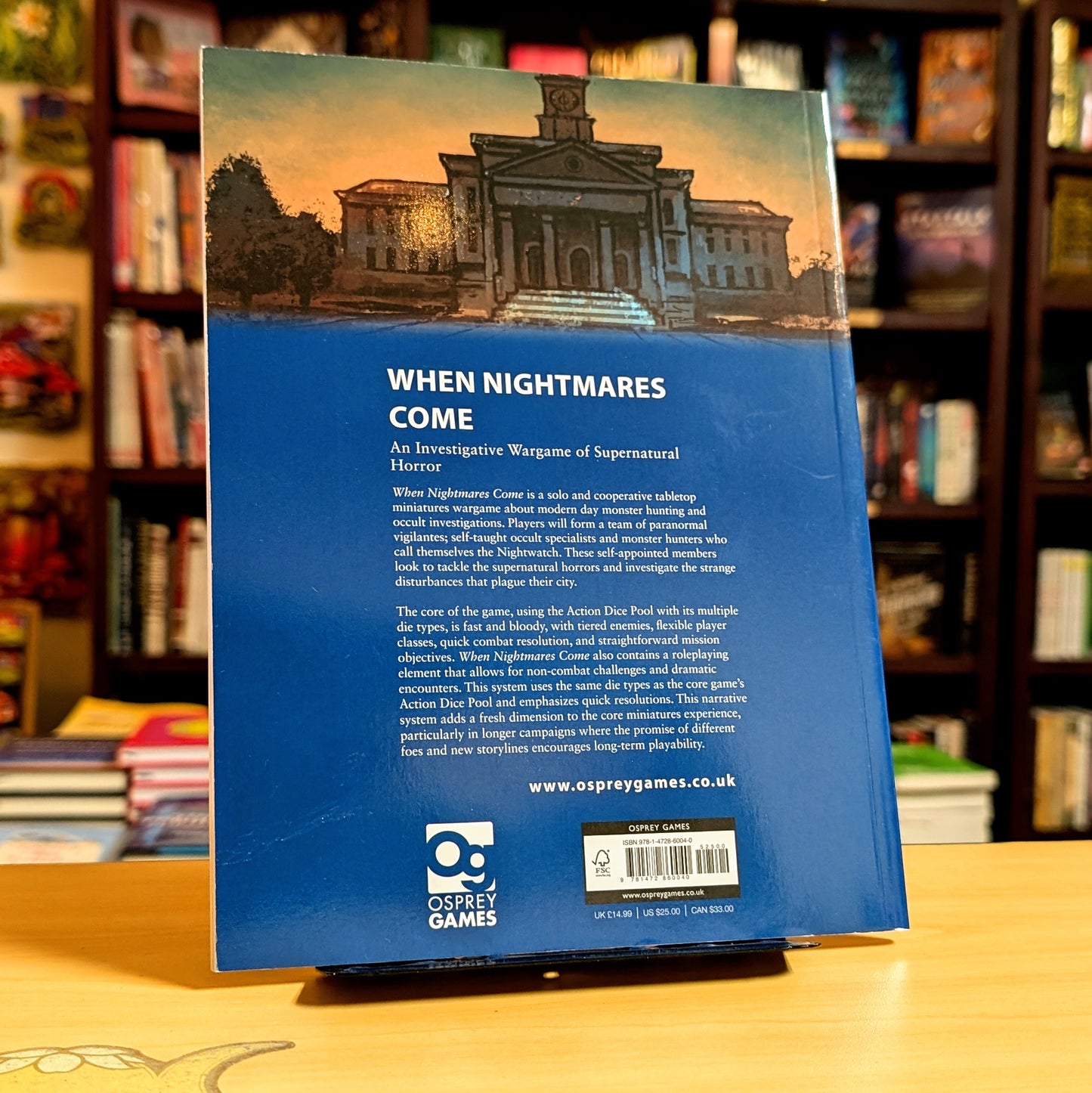 When Nightmares Come: An Investigative Wargame of Supernatural Horror