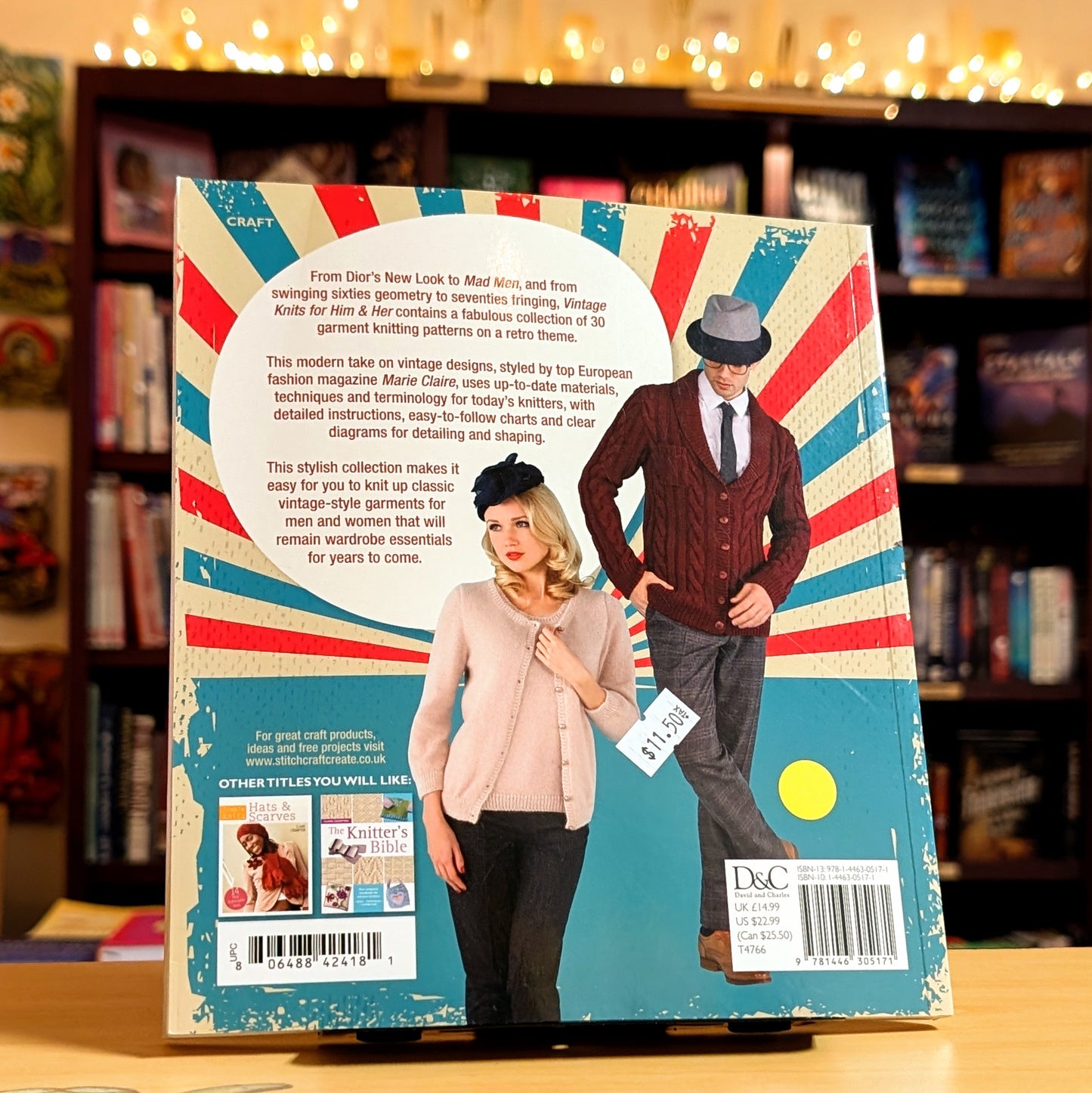 Vintage Knits for Him & Her: 30 modern knitting patterns for stylish vintage knitwear