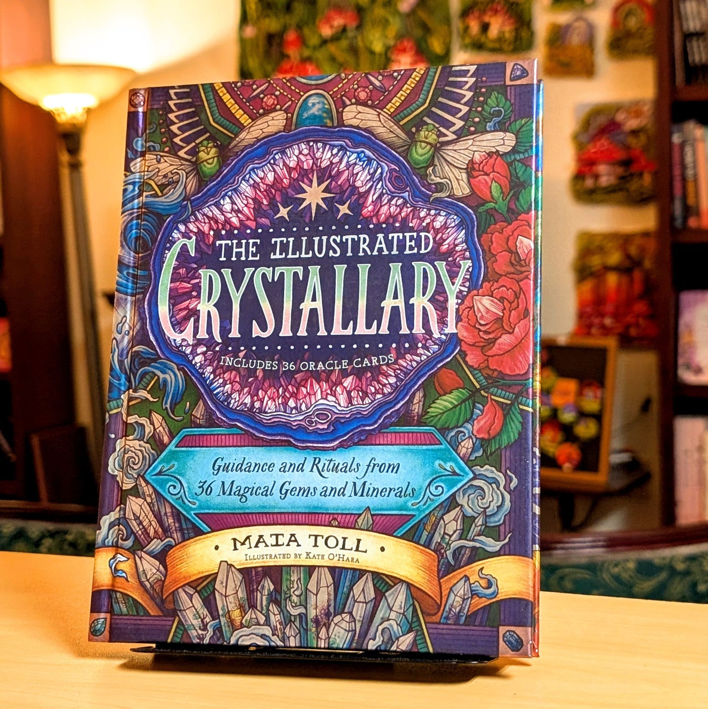 The Illustrated Crystallary: Guidance and Rituals from 36 Magical Gems & Minerals (Wild Wisdom)