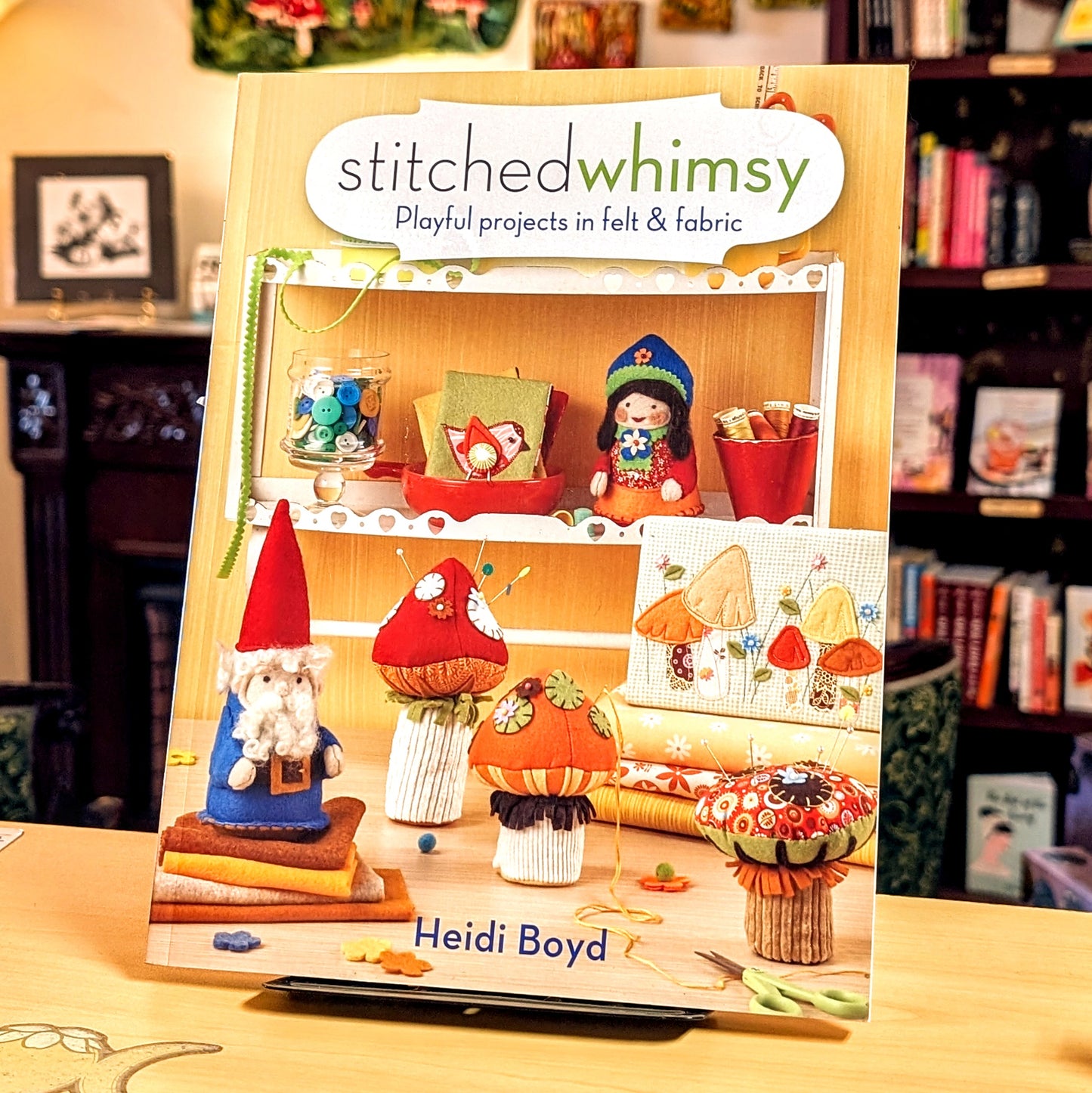 Stitched Whimsy: A Playful Pairing of Felt & Fabric