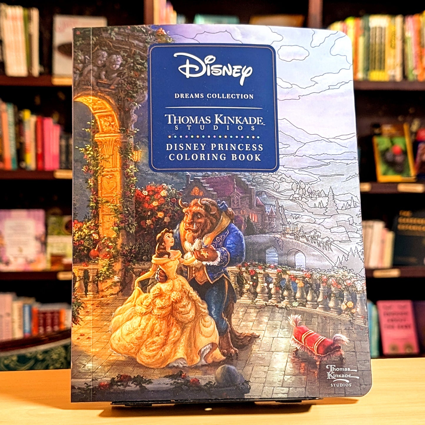 Disney Dreams Collection Thomas Kinkade Studios Disney Princess Coloring Book