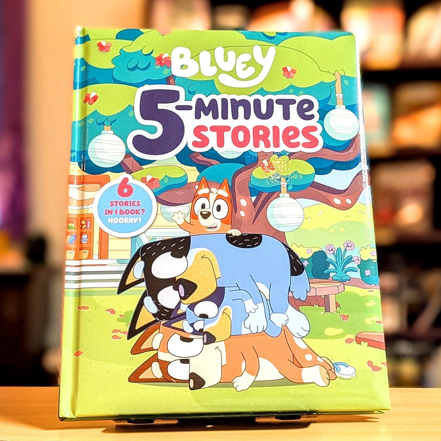Bluey 5-Minute Stories: 6 Stories in 1 Book? Hooray!
