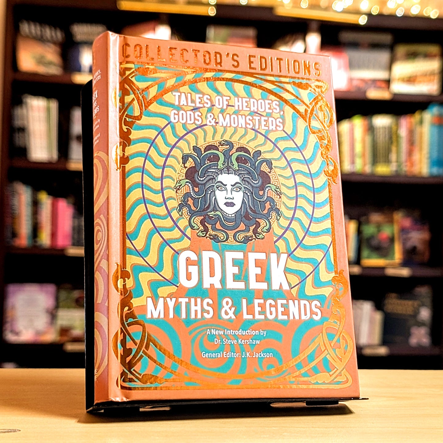 Greek Myths & Legends: Tales of Heroes, Gods & Monsters (Flame Tree Collector's Editions)