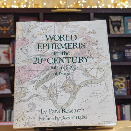 World Ephemeris: 20th Century, Noon
