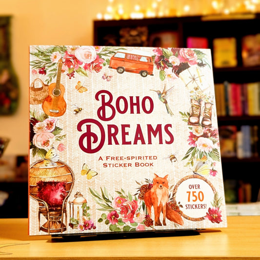 Boho Dreams Sticker Book: A Free-Spirited Sticker Book