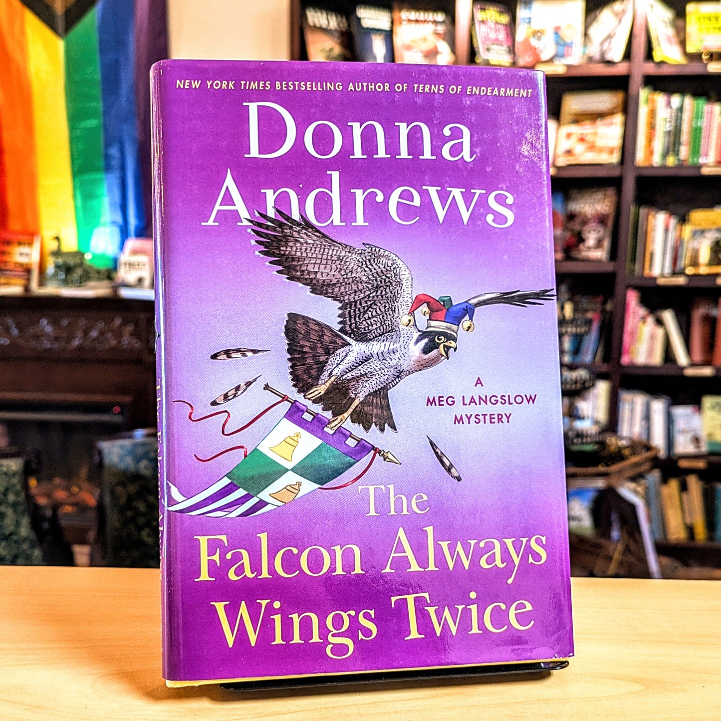 Falcon Always Wings Twice: A Meg Langslow Mystery