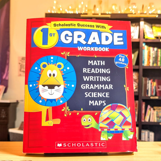 Scholastic Success - 1st Grade Workbook with Motivational Stickers
