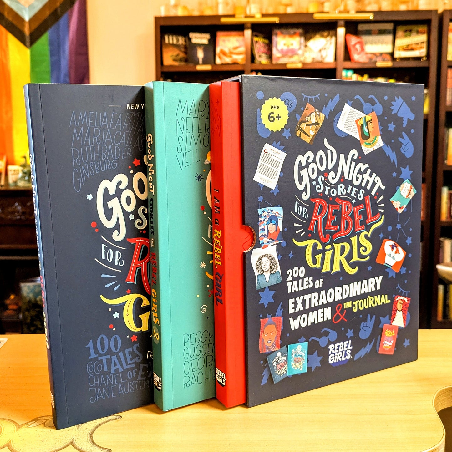 Good Night Stories for Rebel Girls - 200 Tales of Extraordinary Women & The Journal