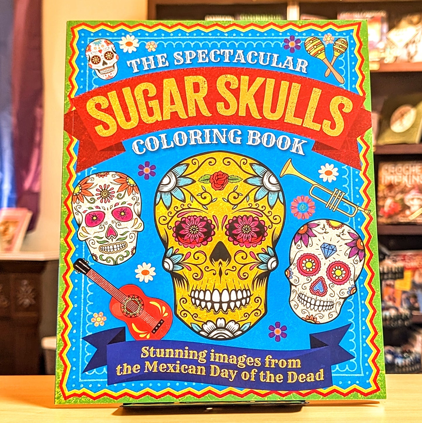 The Spectacular Sugar Skulls Colouring Book: Stunning images from the Mexican Day of the Dead (Arcturus Creative Colouring)