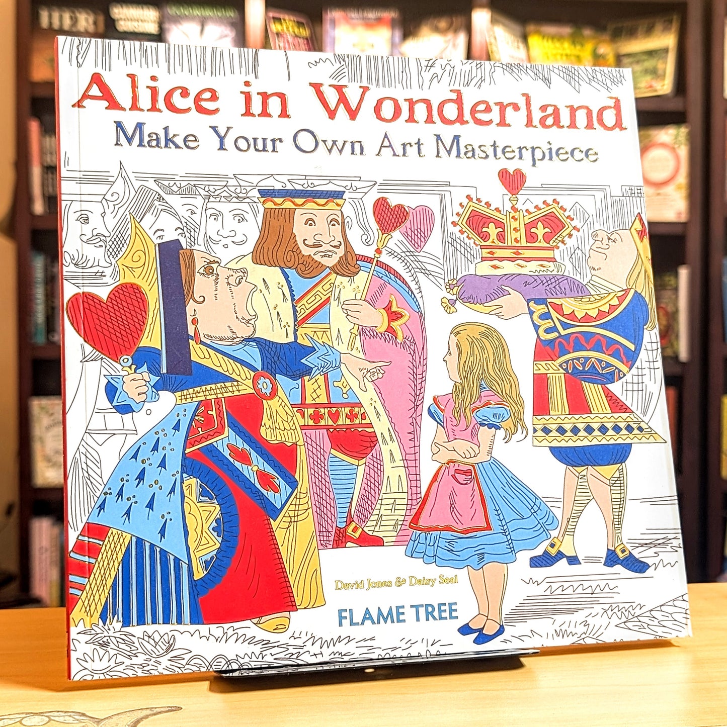 Alice in Wonderland (Art Colouring Book): Make Your Own Art Masterpiece