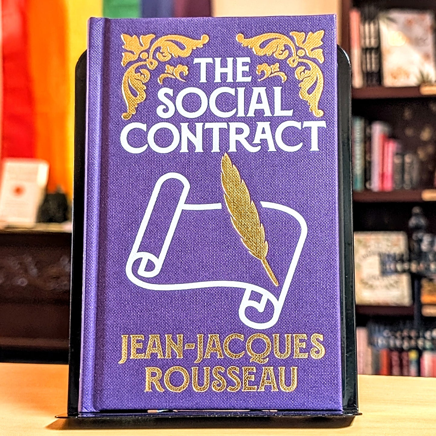 The Social Contract: Gilded Pocket Edition (Arcturus Ornate Classics)