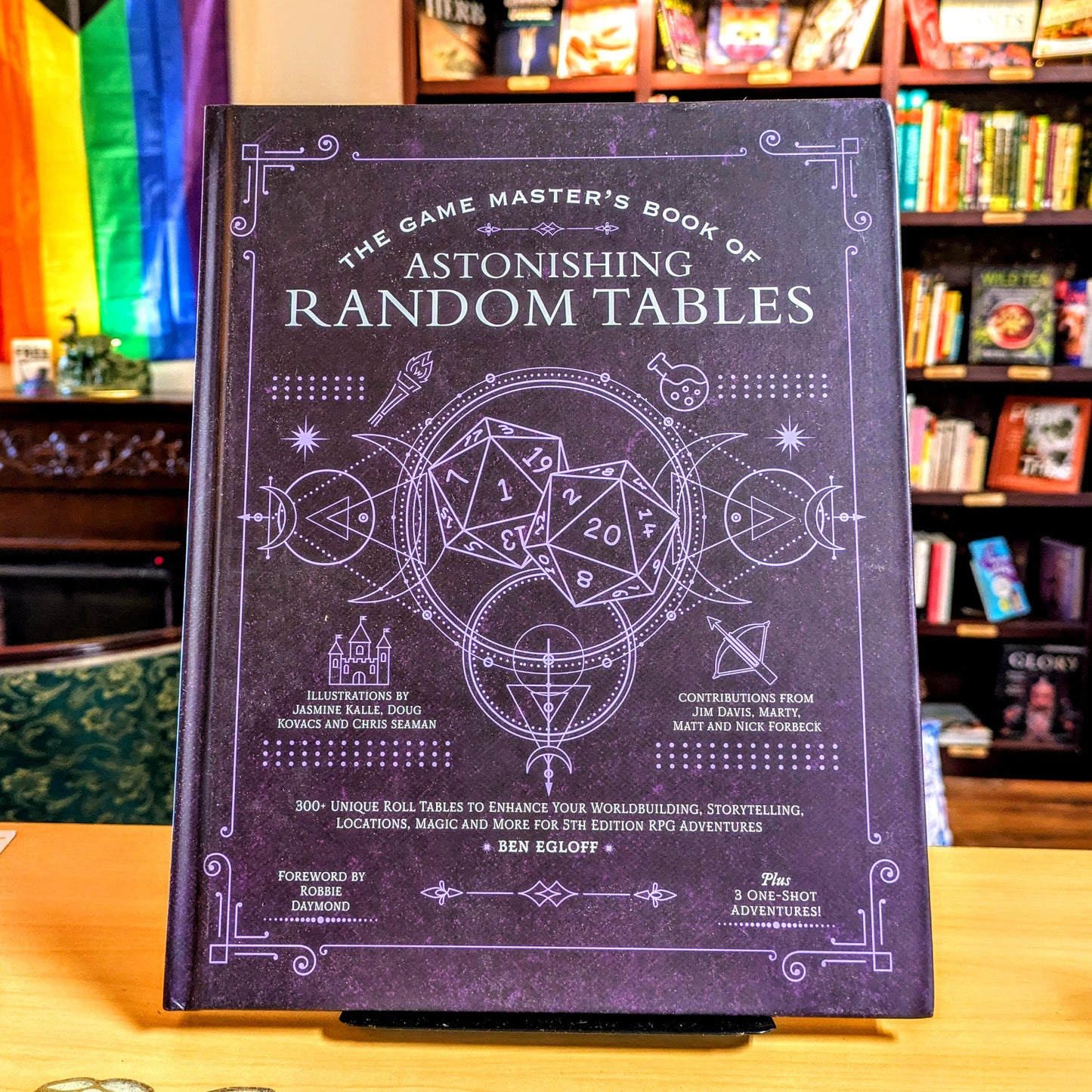 Game Master's Book of Astonishing Random Tables: 300+ Unique Roll Tables to Enhance Your Worldbuilding, Storytelling, Locations, Magic and More for 5t
