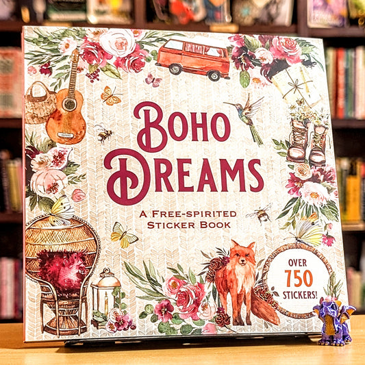 Boho Dreams Sticker Book: A Free-Spirited Sticker Book