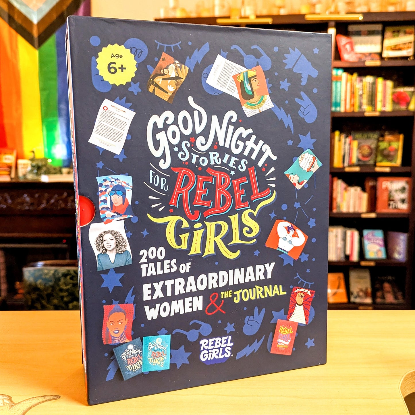 Good Night Stories for Rebel Girls - 200 Tales of Extraordinary Women & The Journal