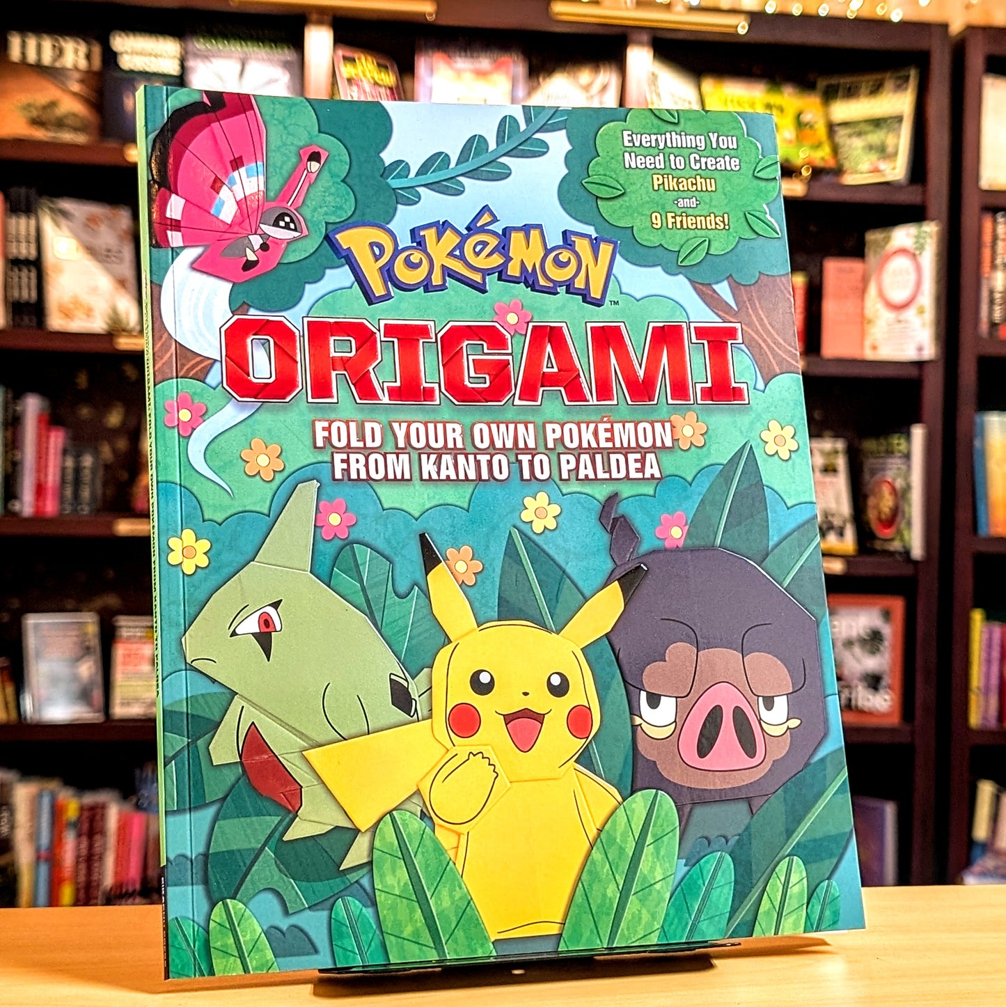 Pokémon Origami: Fold Your Own Pokémon from Kanto to Paldea: One Pokémon from Every Region!