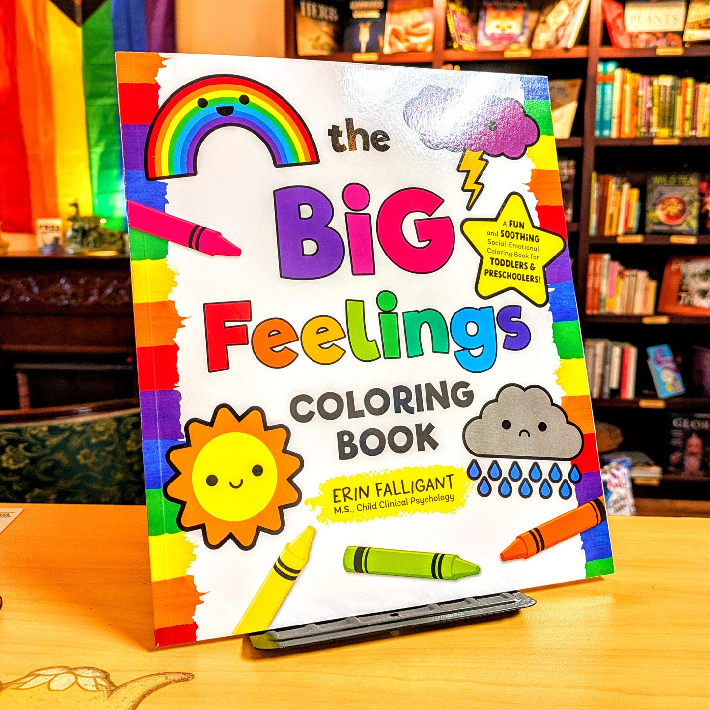 The Big Feelings Coloring Book: A Fun and Soothing Social-Emotional Coloring Book for Toddlers and Preschoolers!