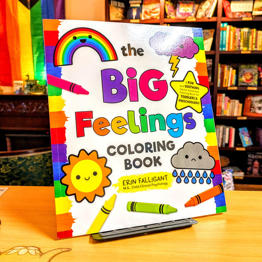 The Big Feelings Coloring Book: A Fun and Soothing Social-Emotional Coloring Book for Toddlers and Preschoolers!