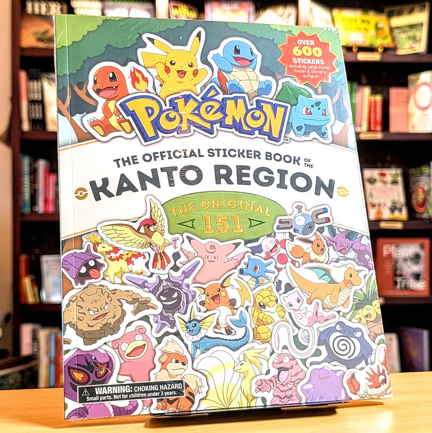 Pokémon the Official Sticker Book of the Kanto Region: The Original 151