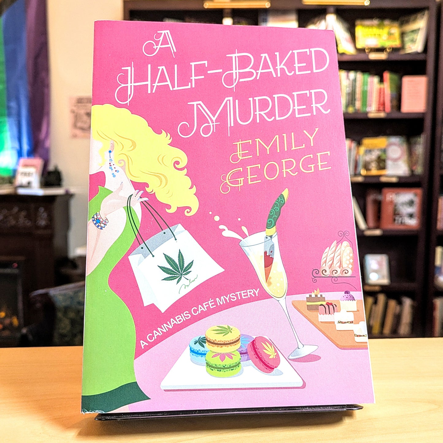 A Half-Baked Murder (A Cannabis Café Mystery)