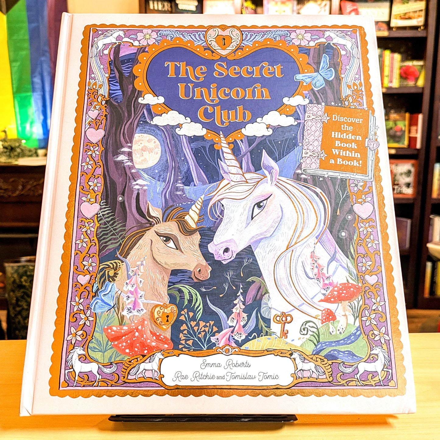 Secret Unicorn Club: Discover the Hidden Book Within a Book!