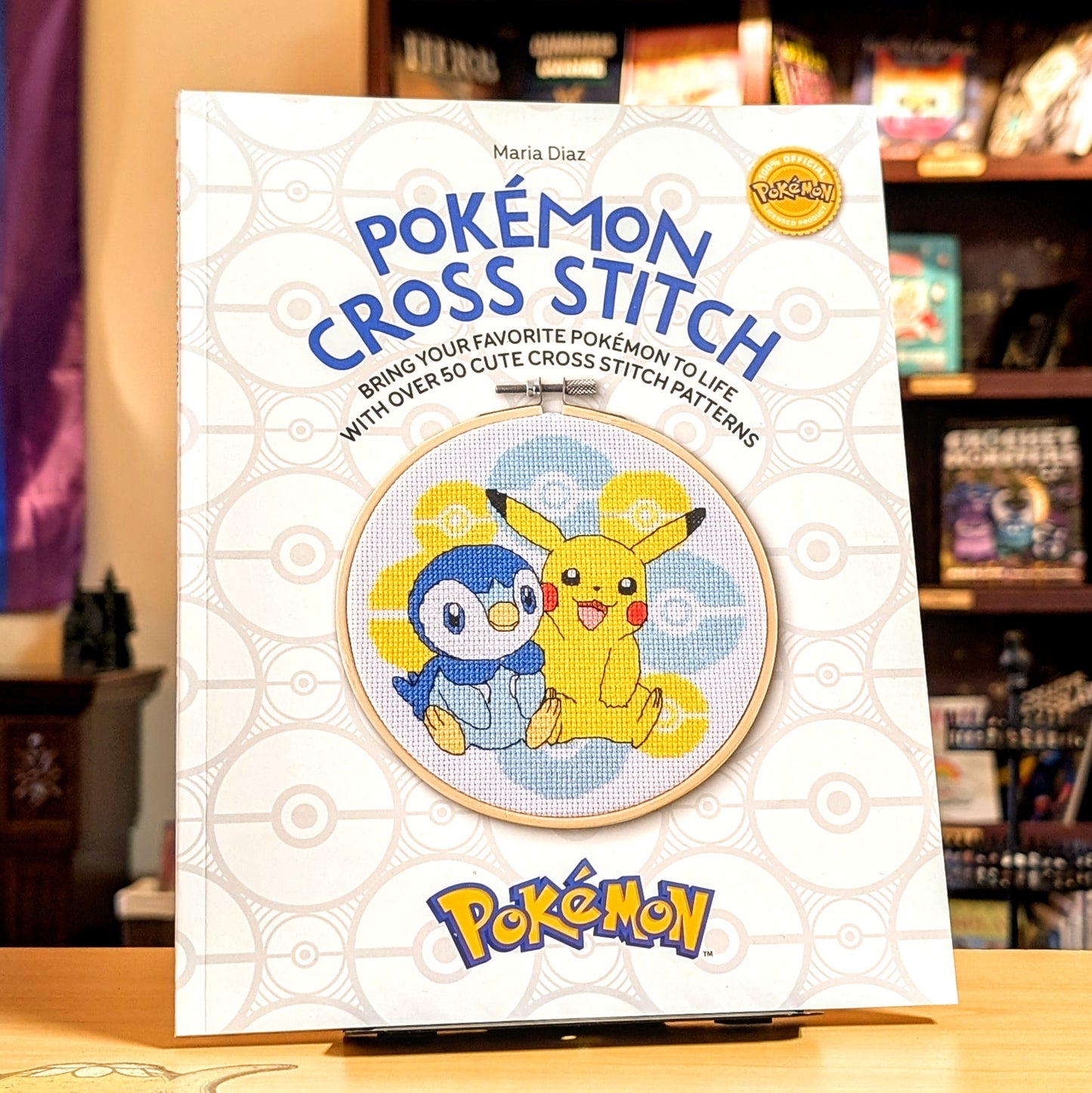 Pokémon Cross Stitch: Bring Your Favorite Pokémon to Life with Over 50 Cute Cross Stitch Patterns