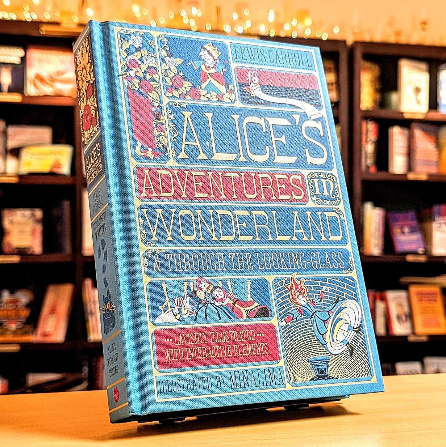 Alice's Adventures in Wonderland (Minalima Edition): (Illustrated with Interactive Elements)