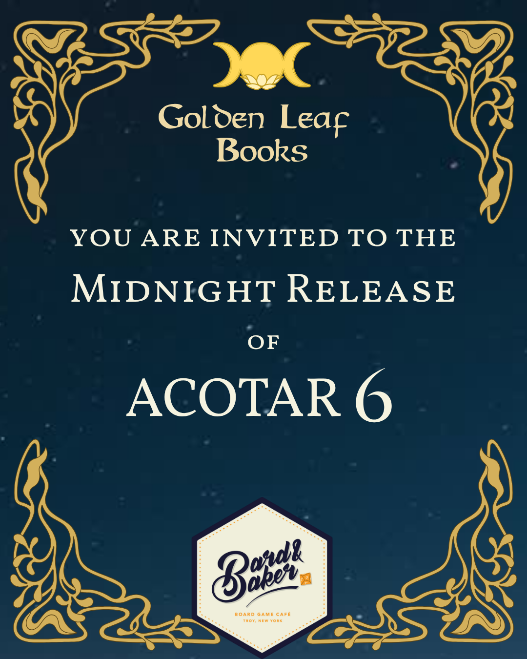 ACOTAR 6 Midnight Release Ticket