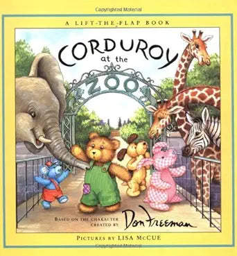 Corduroy at the Zoo (A Lift-the-Flap Book) cover image