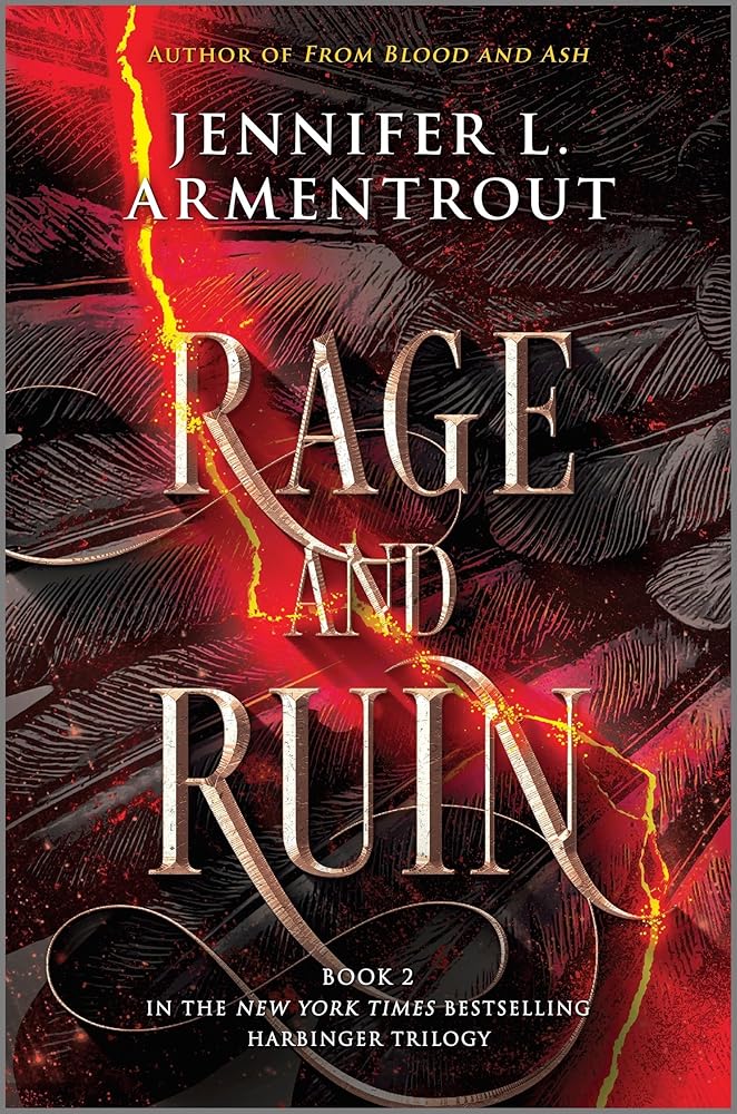 Rage and Ruin: A Dark YA Romantasy Where Forbidden Love Meets a Race Against Time (The Harbinger Series, 2) cover image
