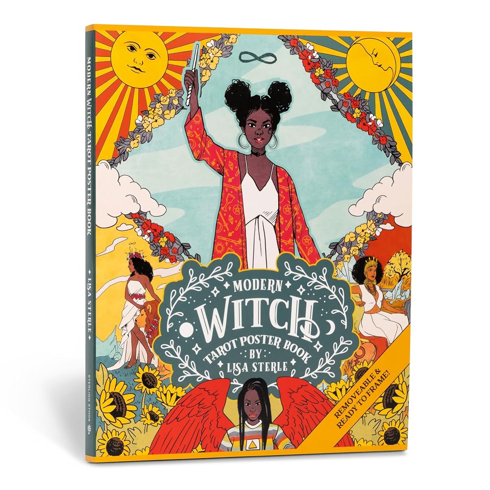 Modern Witch Tarot Poster Book cover image