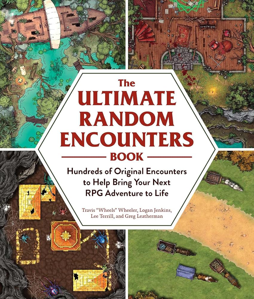 The Ultimate Random Encounters Book: Hundreds of Original Encounters to Help Bring Your Next RPG Adventure to Life (Ultimate Role Playing Game Series) cover image