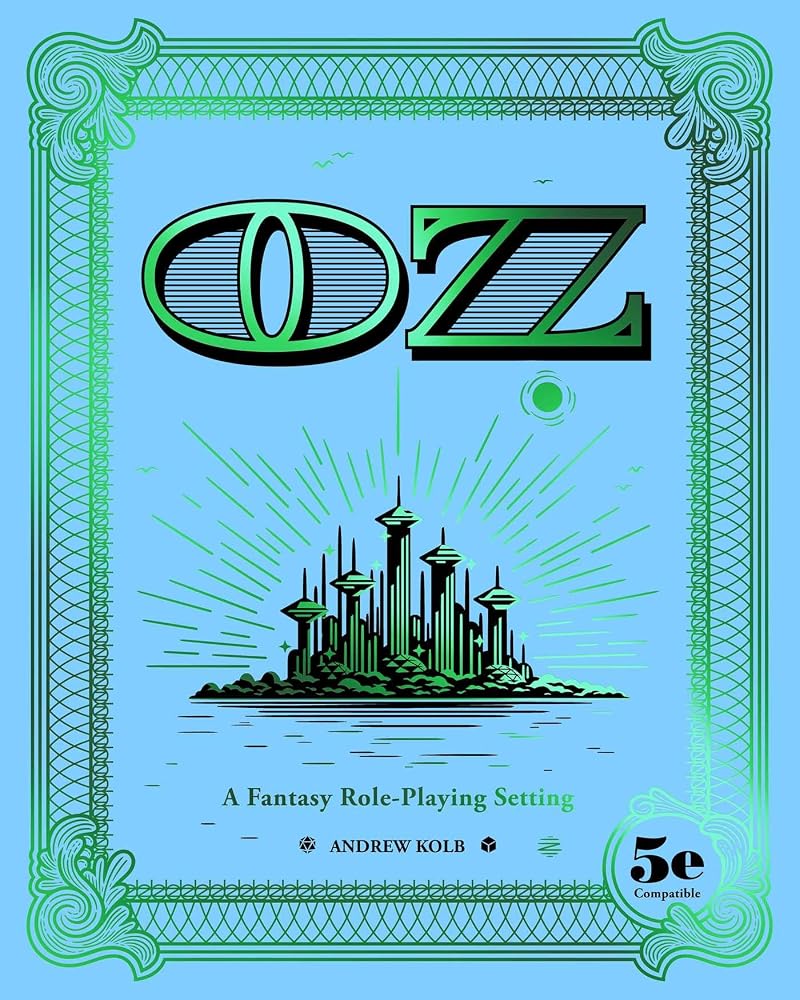 OZ: A Fantasy Role-Playing Setting cover image