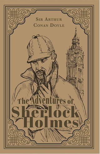 The Adventures of Sherlock Holmes; Sir Arthur Conan Doyle Classic Novel, (Mystery, Crime Solving), Ribbon Page Marker, Perfect for Gifting cover image