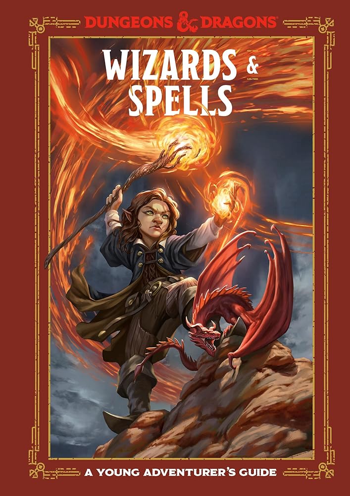 Wizards & Spells (Dungeons & Dragons): A Young Adventurer's Guide (Dungeons & Dragons Young Adventurer's Guides) cover image