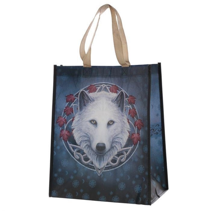 Guardian of the Fall Wolf Reusable Shopping Bag NWbag69