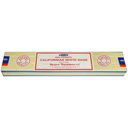 Satya Nag Champa Californian White Sage Incense 15 Grams