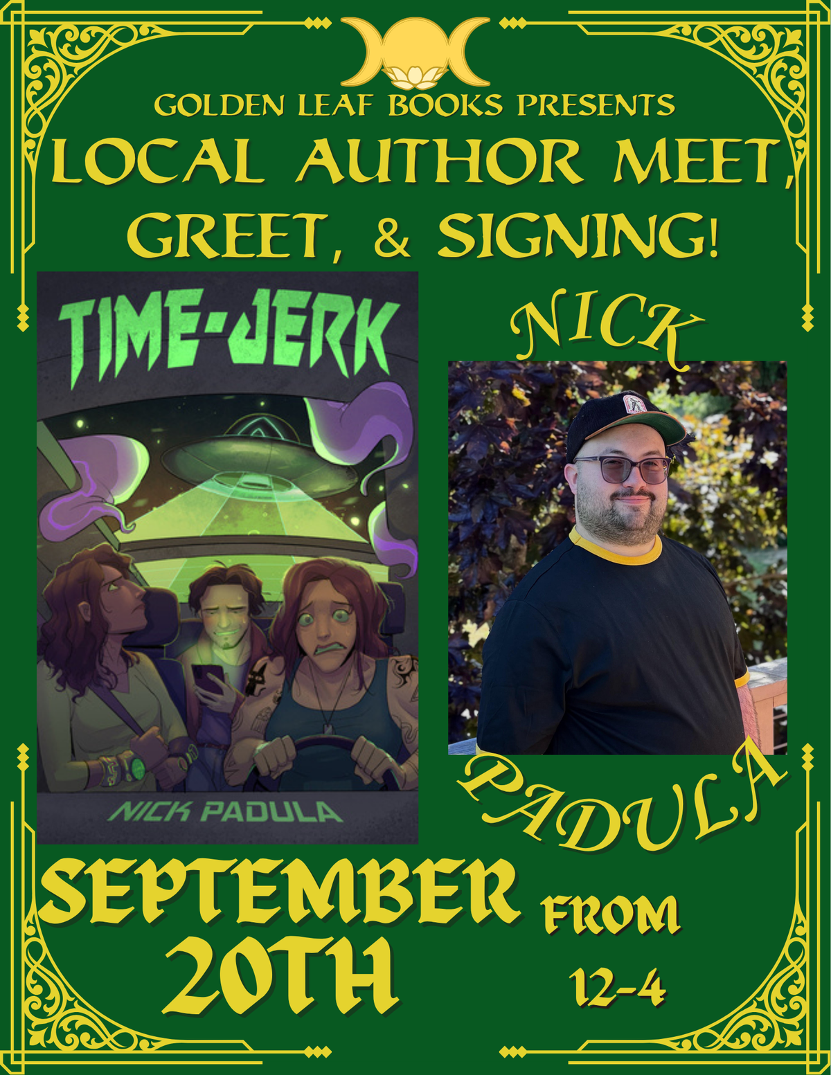 Local Author Nick Padula!