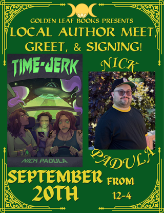 Local Author Nick Padula!