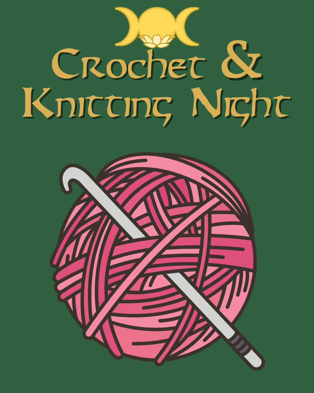 September Crochet & Knitting Night