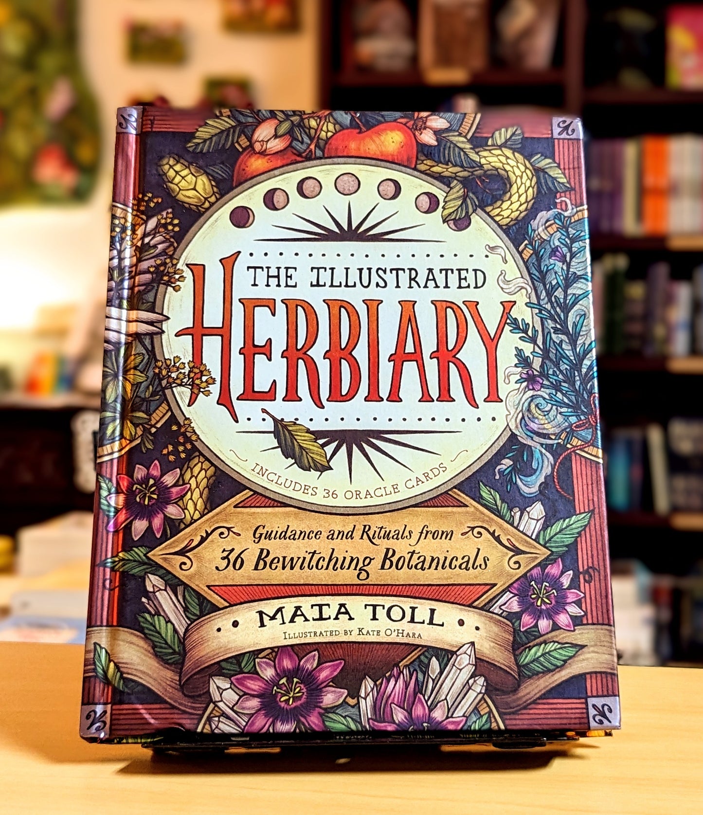 The Illustrated Herbiary: Guidance and Rituals from 36 Bewitching Botanicals (Wild Wisdom)