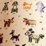 I Love My Dog Embroidery
