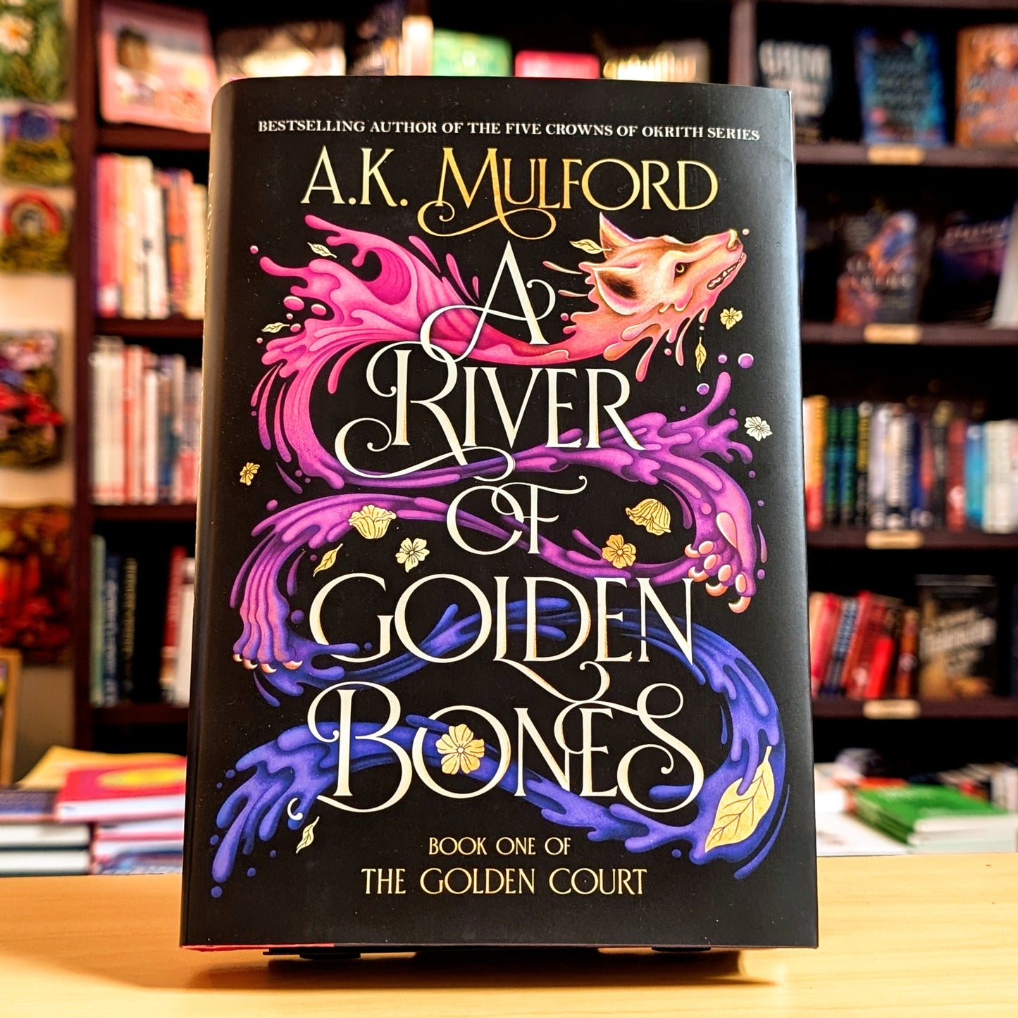 A River of Golden Bones: Book One of the Golden Court (The Golden Court, 1)