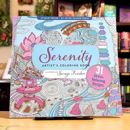 Serenity Adult Coloring Book (31 stress-relieving designs) (Studio Series Artist's Coloring Book)