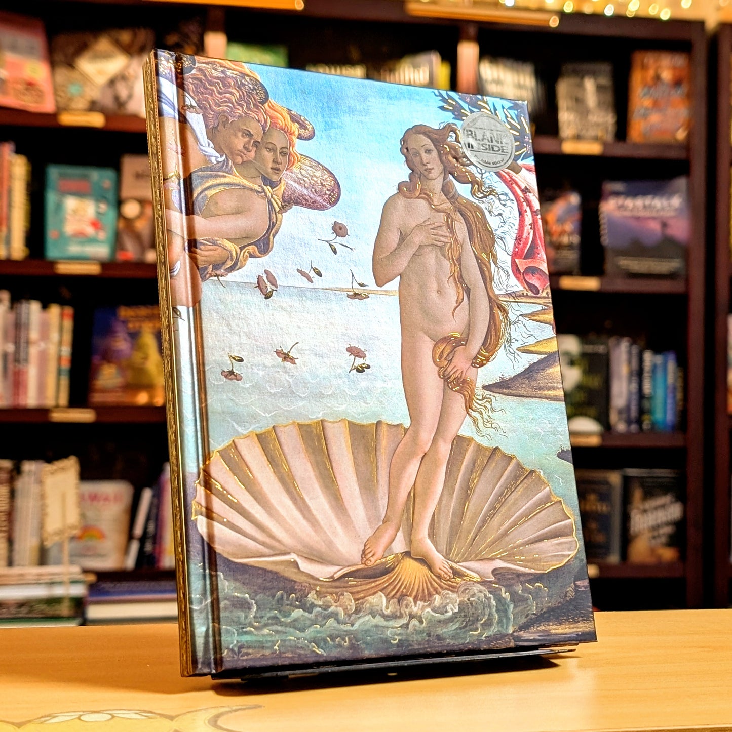 Sandro Botticelli: The Birth of Venus (Foiled Blank Journal) (Flame Tree Blank Notebooks)