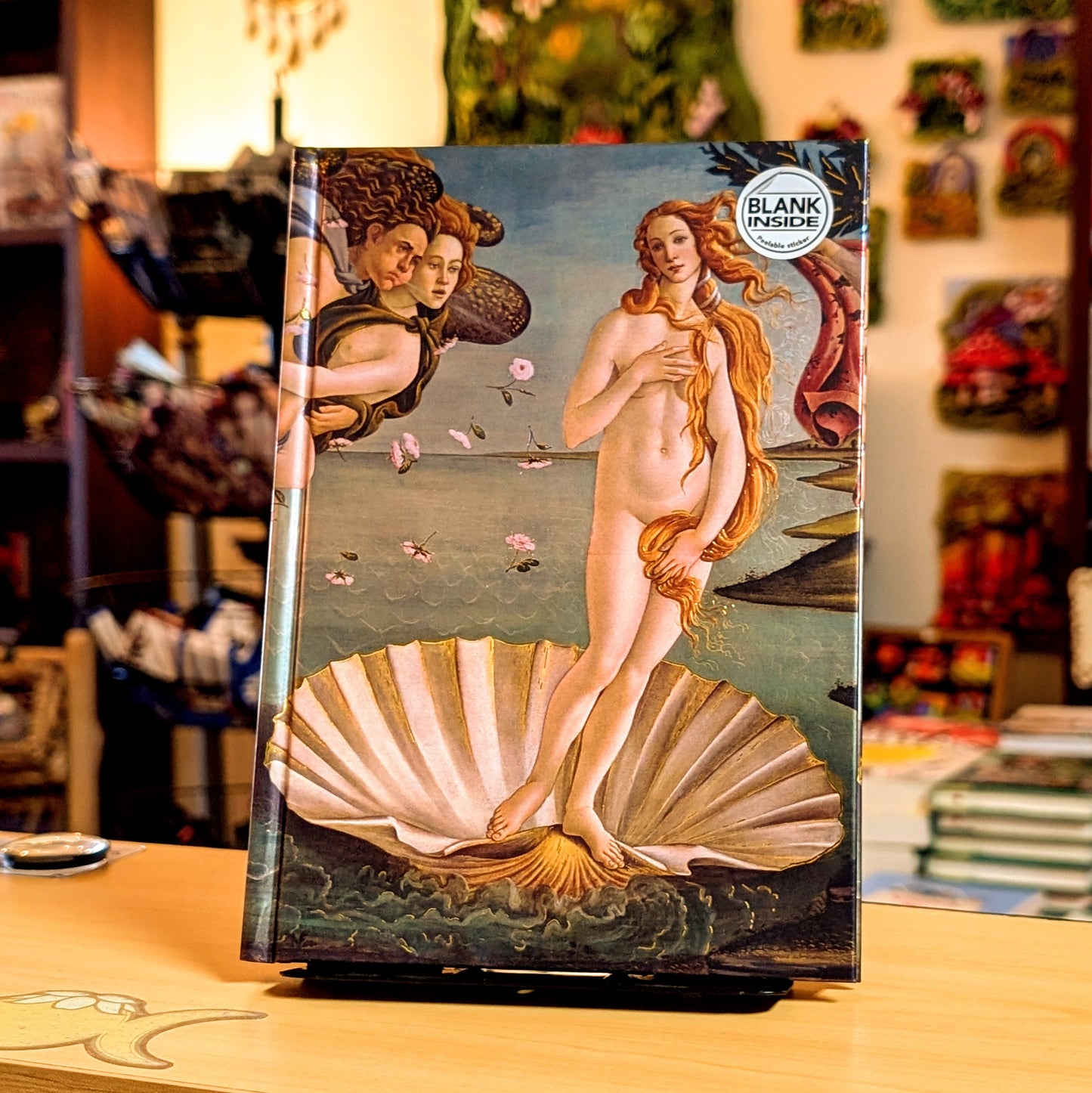 Sandro Botticelli: The Birth of Venus (Foiled Blank Journal) (Flame Tree Blank Notebooks)