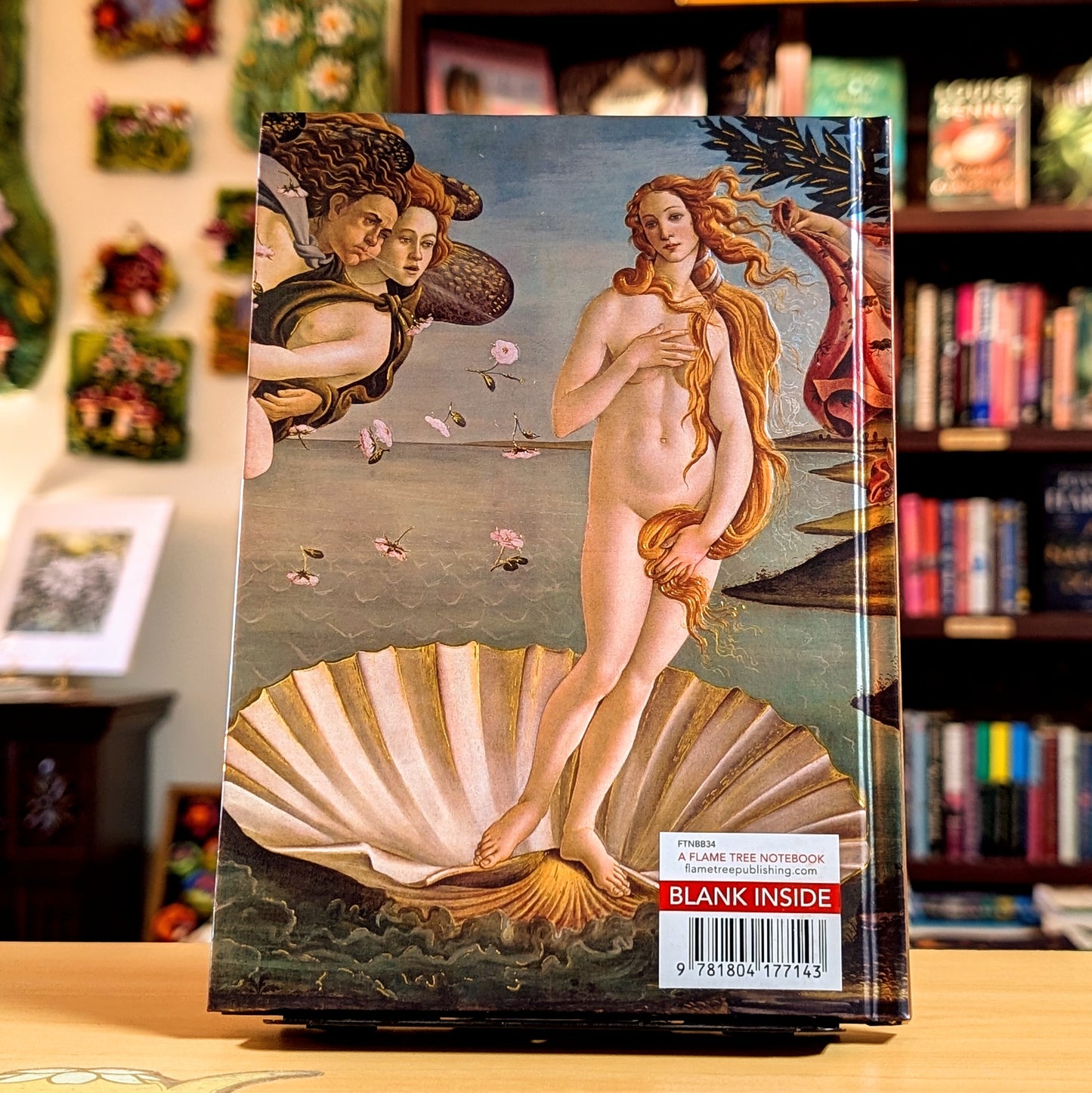 Sandro Botticelli: The Birth of Venus (Foiled Blank Journal) (Flame Tree Blank Notebooks)