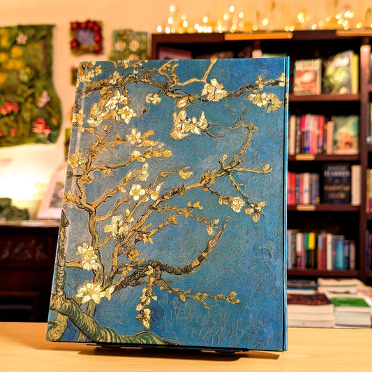 Vincent van Gogh: Almond Blossom (Foiled Quarto Journal) (Flame Tree Quarto Notebook)